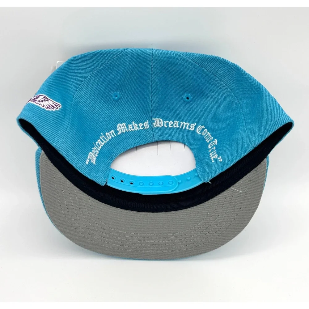 Headgear Classics LA KB24 Youth Snapback Hat Light Blue
